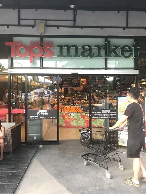 Tops market CentralFestival Samui